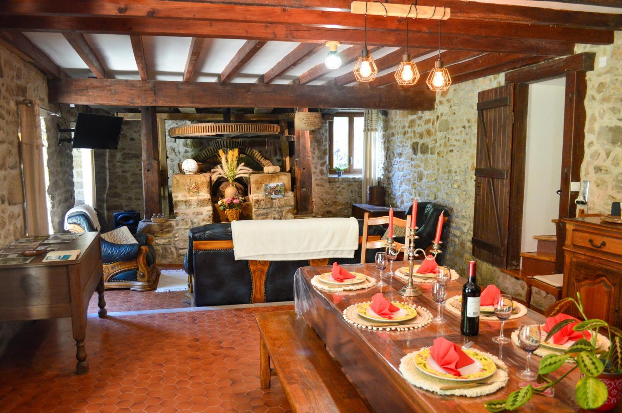 Authentique Moulin Tout Inclus-Moulin De Lavaugarde Thauron Экстерьер фото